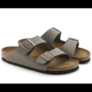 Birkenstock Arizona Birko-flor in stone size 5.5 (36)